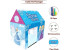 Snow Queen Play House Tent for Kids  (Multicolor)